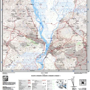Nigeria 1:100,000 Topographic Map